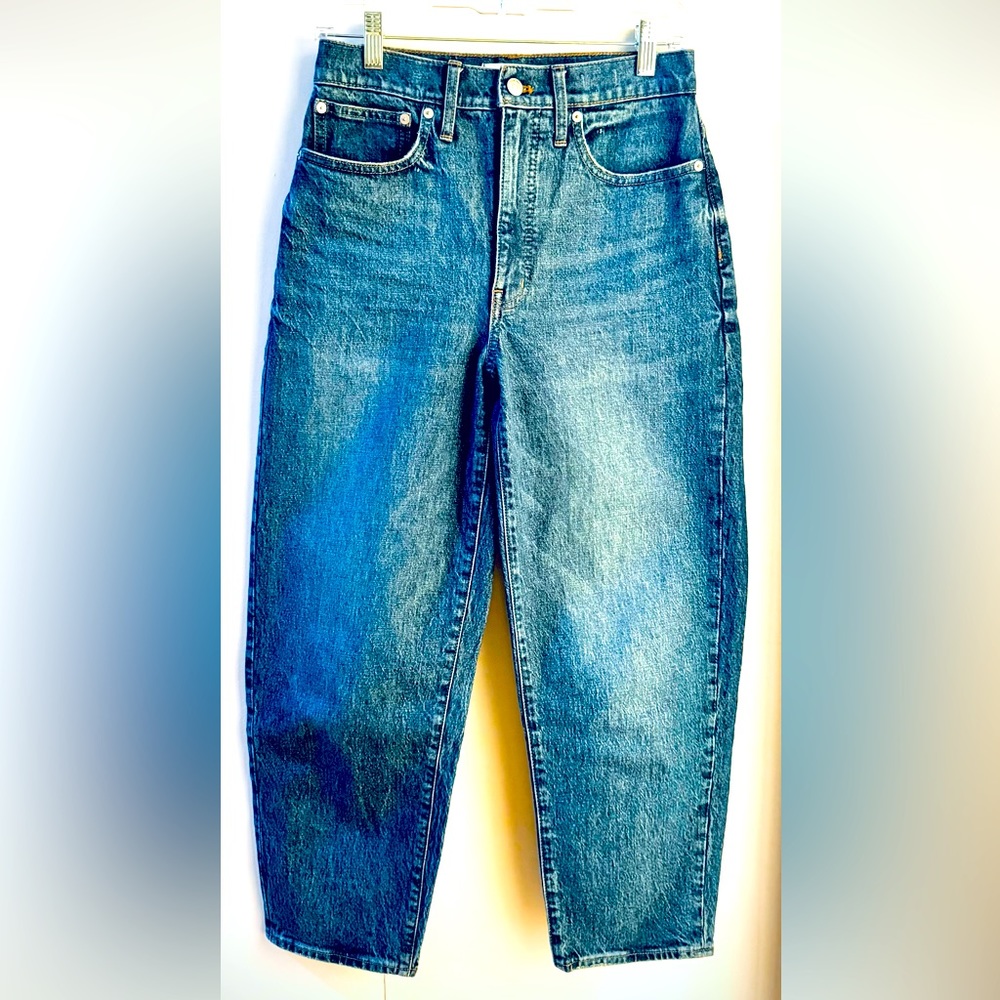 Madewell Balloon Jeans Medium Denim Wash Size 26